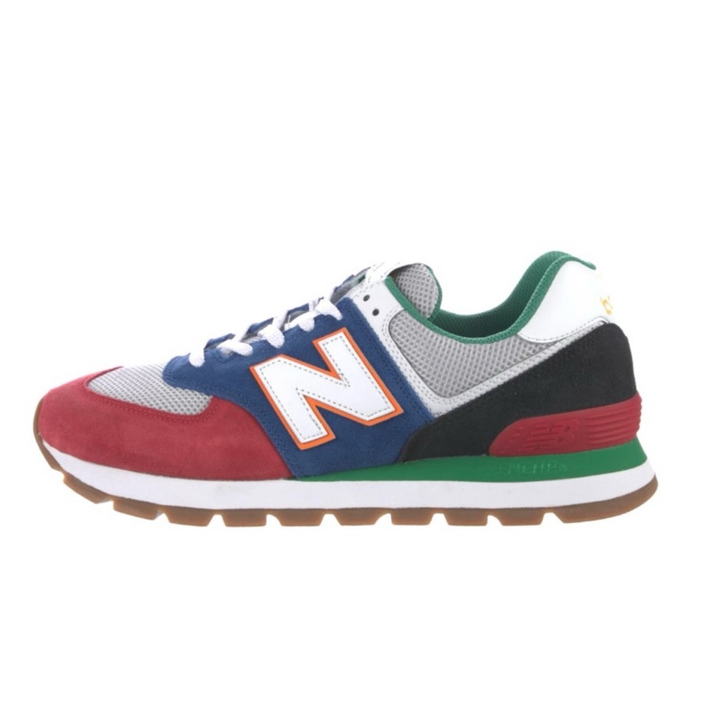 New Balance Red Blue Green Athletic Shoes